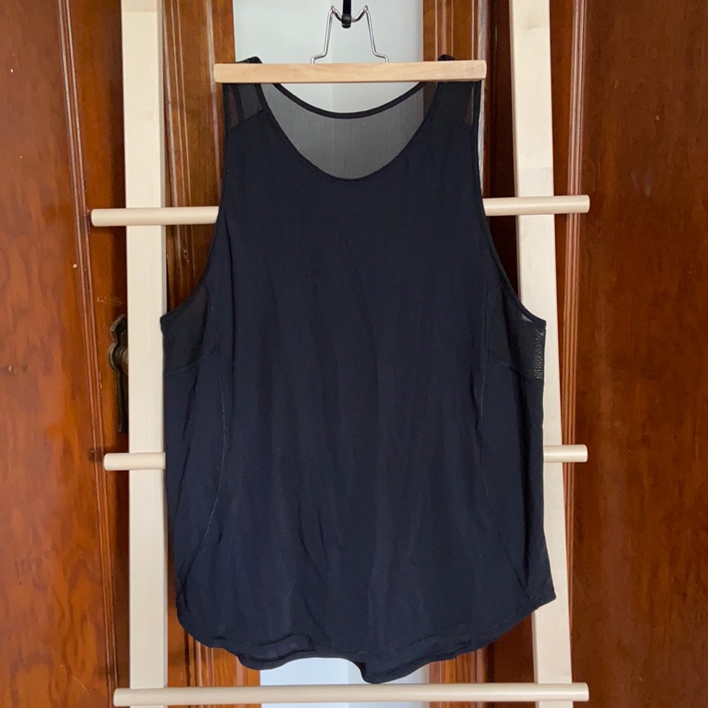 Lululemon Tank Top, Black, Size 10